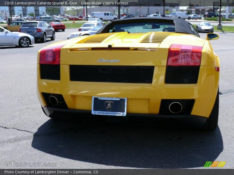 Giallo Midas / Nero Perseus 2006 Lamborghini Gallardo Spyder E-Gear