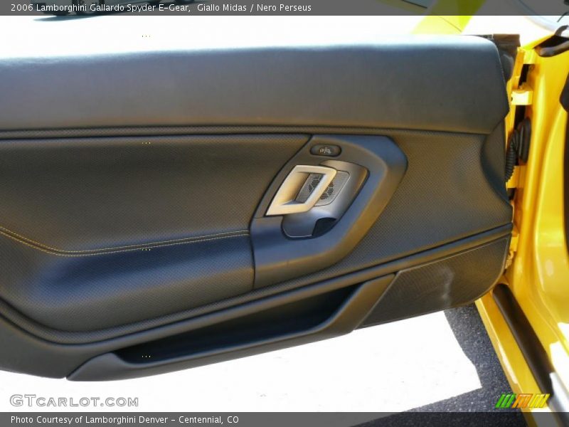 Giallo Midas / Nero Perseus 2006 Lamborghini Gallardo Spyder E-Gear