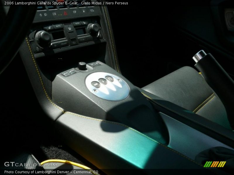 Giallo Midas / Nero Perseus 2006 Lamborghini Gallardo Spyder E-Gear