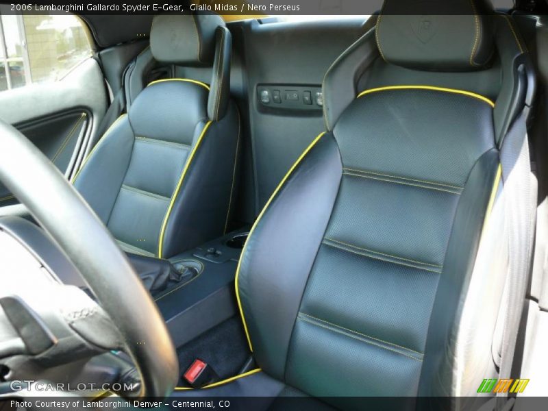 Giallo Midas / Nero Perseus 2006 Lamborghini Gallardo Spyder E-Gear