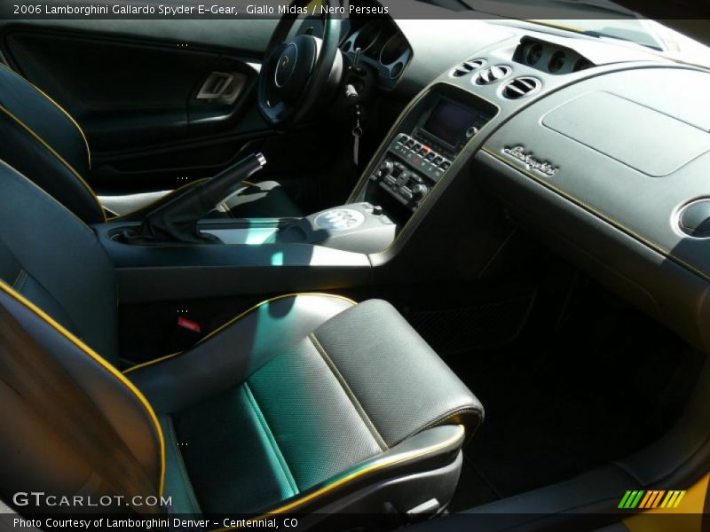Giallo Midas / Nero Perseus 2006 Lamborghini Gallardo Spyder E-Gear
