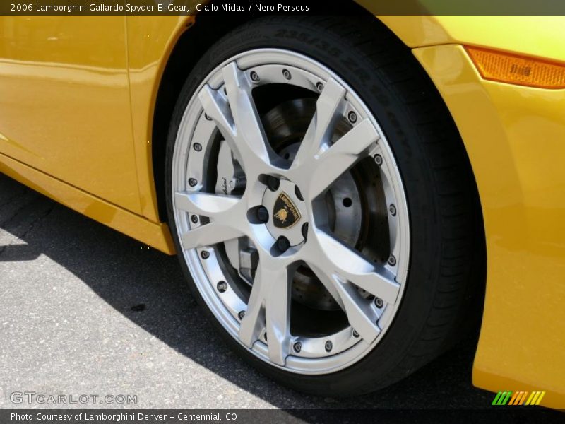 Giallo Midas / Nero Perseus 2006 Lamborghini Gallardo Spyder E-Gear
