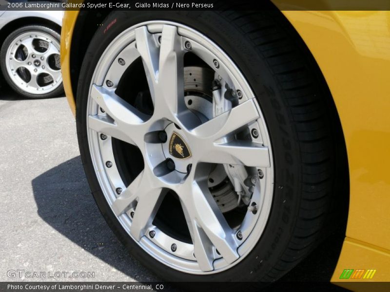 Giallo Midas / Nero Perseus 2006 Lamborghini Gallardo Spyder E-Gear
