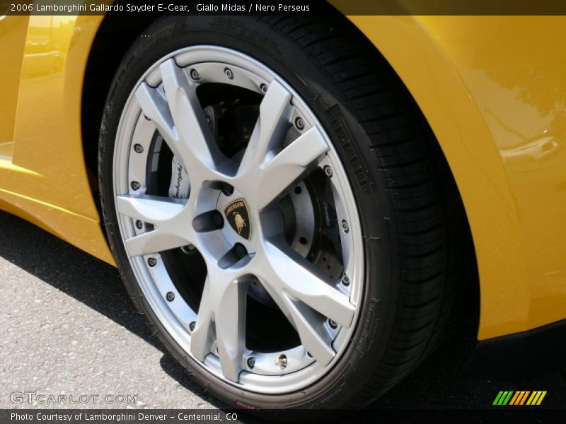Giallo Midas / Nero Perseus 2006 Lamborghini Gallardo Spyder E-Gear