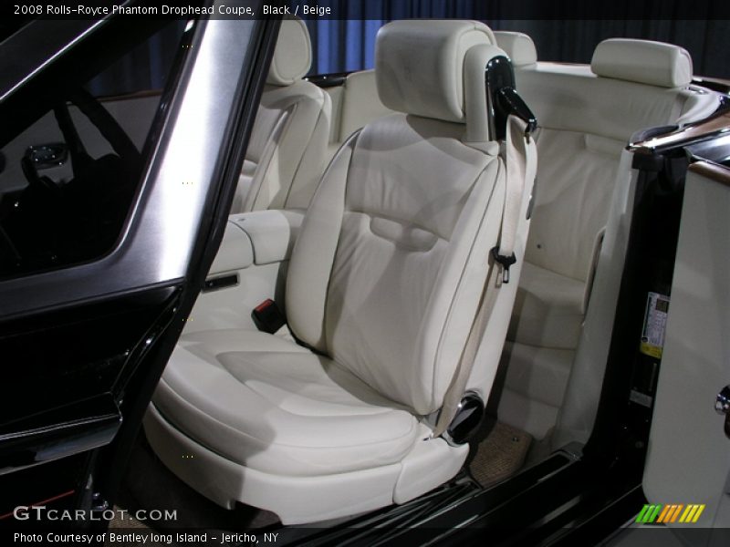 Black / Beige 2008 Rolls-Royce Phantom Drophead Coupe