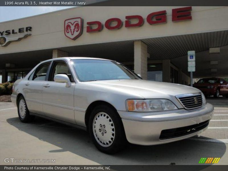 Heather Mist Metallic / Ivory 1996 Acura RL 3.5