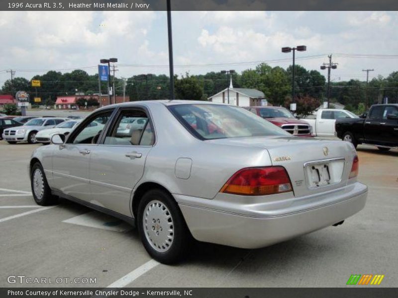 Heather Mist Metallic / Ivory 1996 Acura RL 3.5