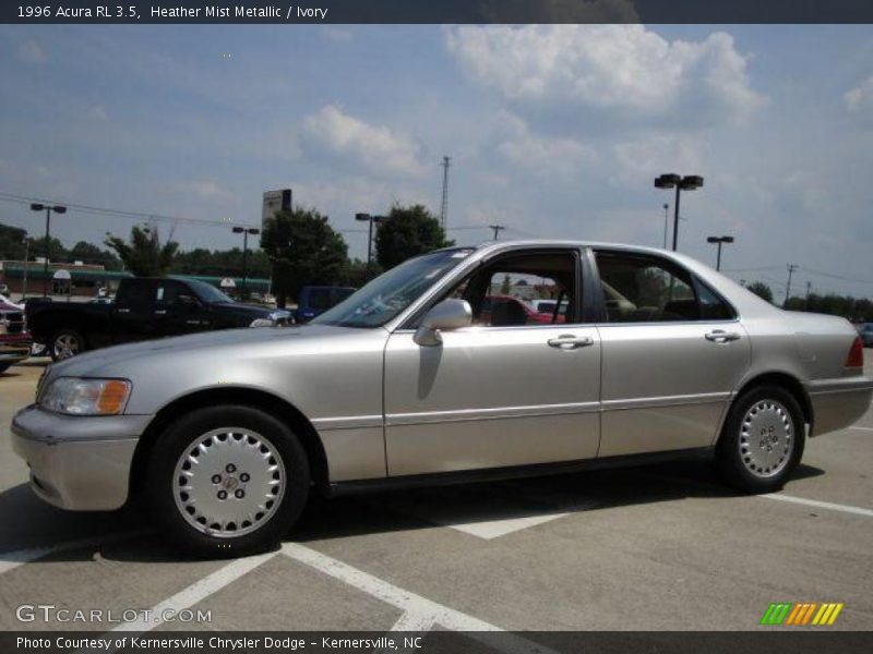 Heather Mist Metallic / Ivory 1996 Acura RL 3.5