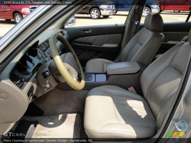 Heather Mist Metallic / Ivory 1996 Acura RL 3.5