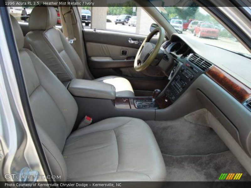 Heather Mist Metallic / Ivory 1996 Acura RL 3.5