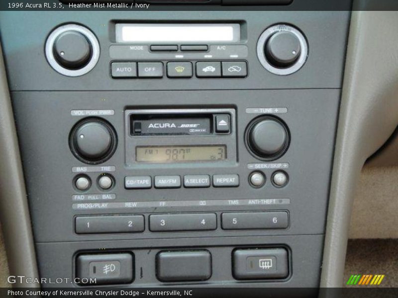 Heather Mist Metallic / Ivory 1996 Acura RL 3.5