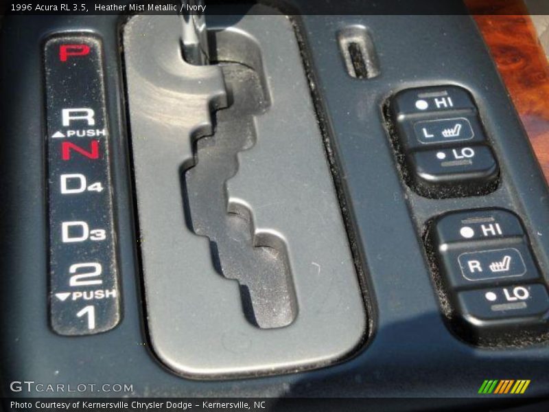 Heather Mist Metallic / Ivory 1996 Acura RL 3.5