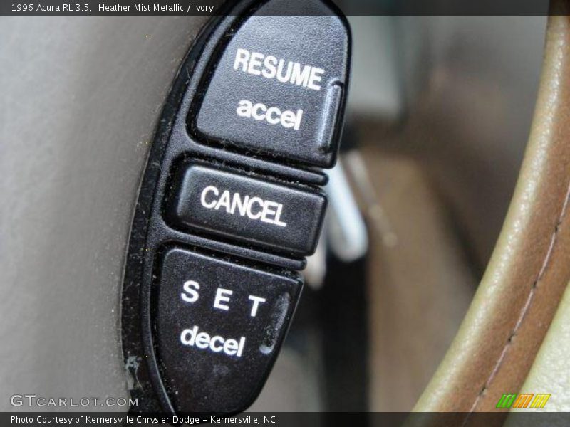 Heather Mist Metallic / Ivory 1996 Acura RL 3.5