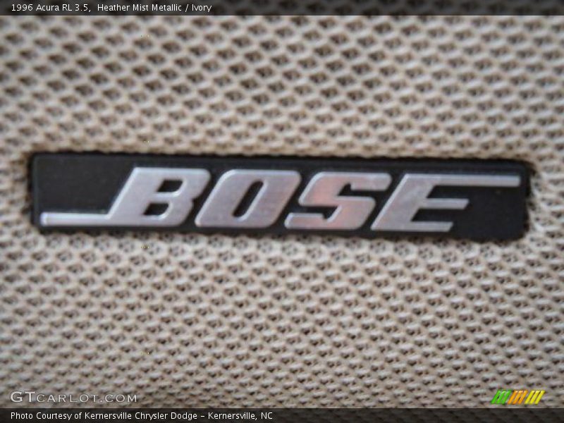 Heather Mist Metallic / Ivory 1996 Acura RL 3.5