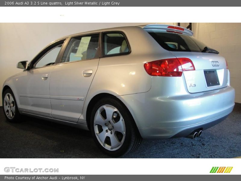 Light Silver Metallic / Light Grey 2006 Audi A3 3.2 S Line quattro