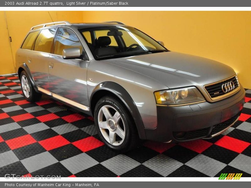 Light Silver / Platinum/Saber Black 2003 Audi Allroad 2.7T quattro