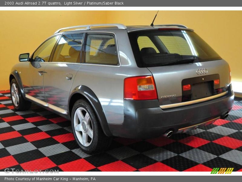 Light Silver / Platinum/Saber Black 2003 Audi Allroad 2.7T quattro