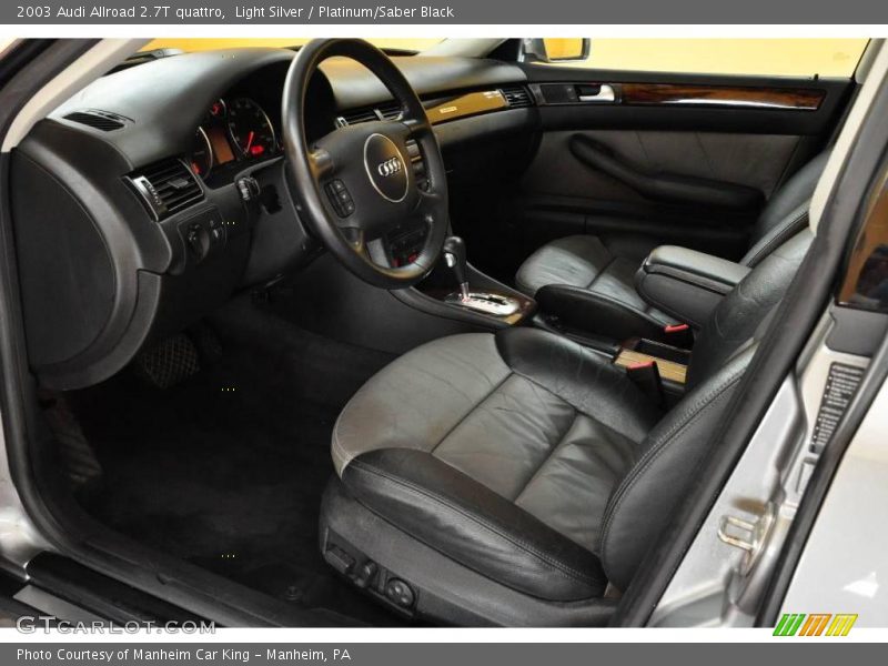 Light Silver / Platinum/Saber Black 2003 Audi Allroad 2.7T quattro