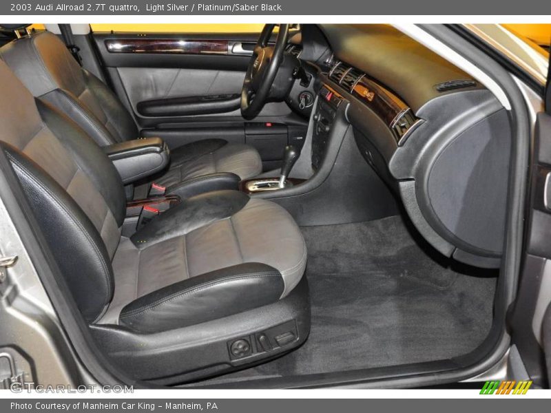 Light Silver / Platinum/Saber Black 2003 Audi Allroad 2.7T quattro