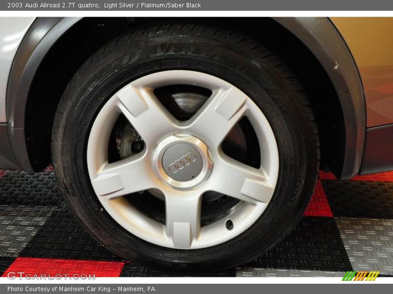Light Silver / Platinum/Saber Black 2003 Audi Allroad 2.7T quattro