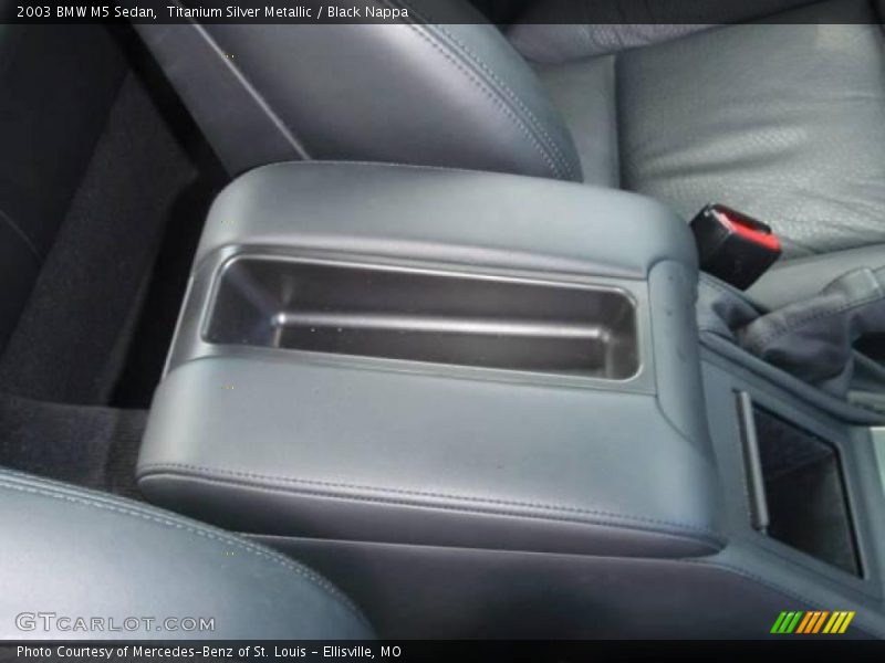 Titanium Silver Metallic / Black Nappa 2003 BMW M5 Sedan