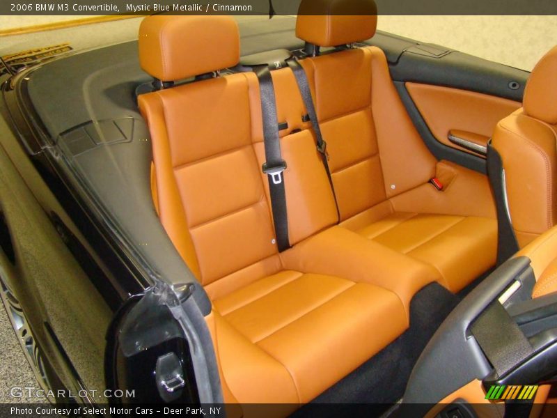 Mystic Blue Metallic / Cinnamon 2006 BMW M3 Convertible