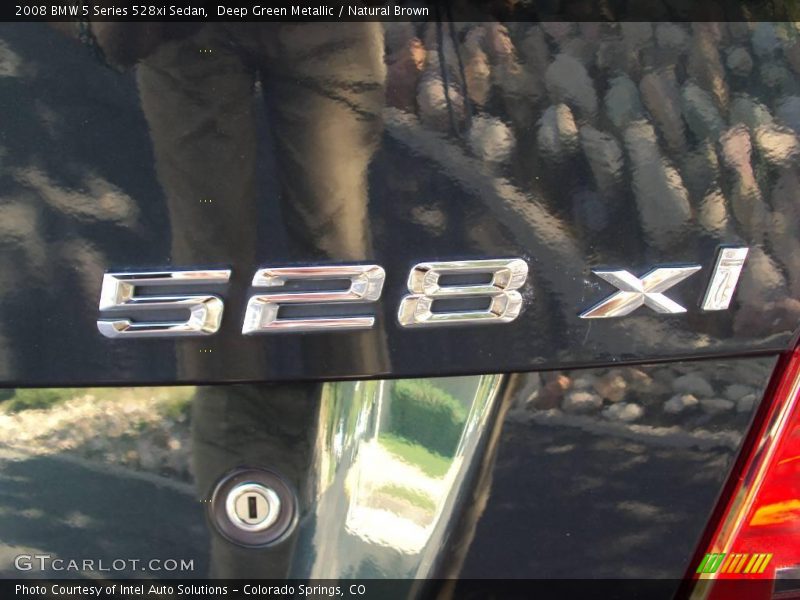 Deep Green Metallic / Natural Brown 2008 BMW 5 Series 528xi Sedan