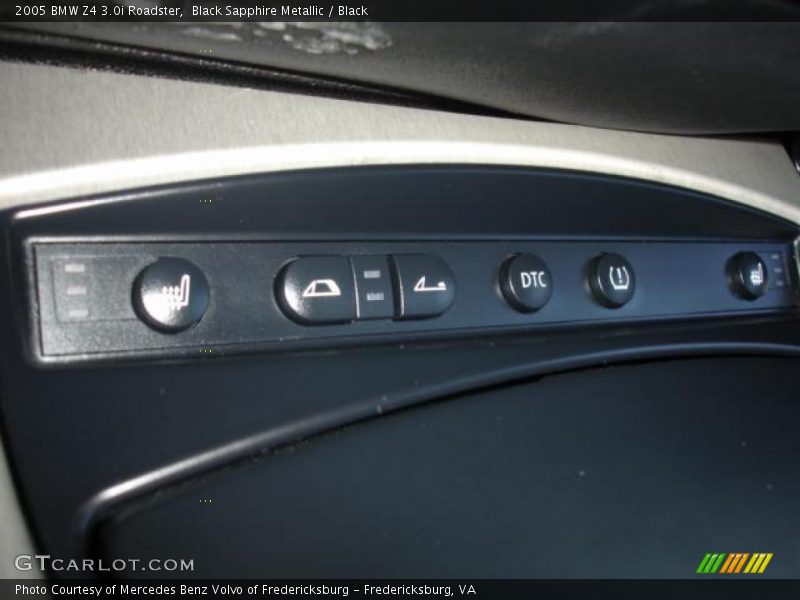 Black Sapphire Metallic / Black 2005 BMW Z4 3.0i Roadster