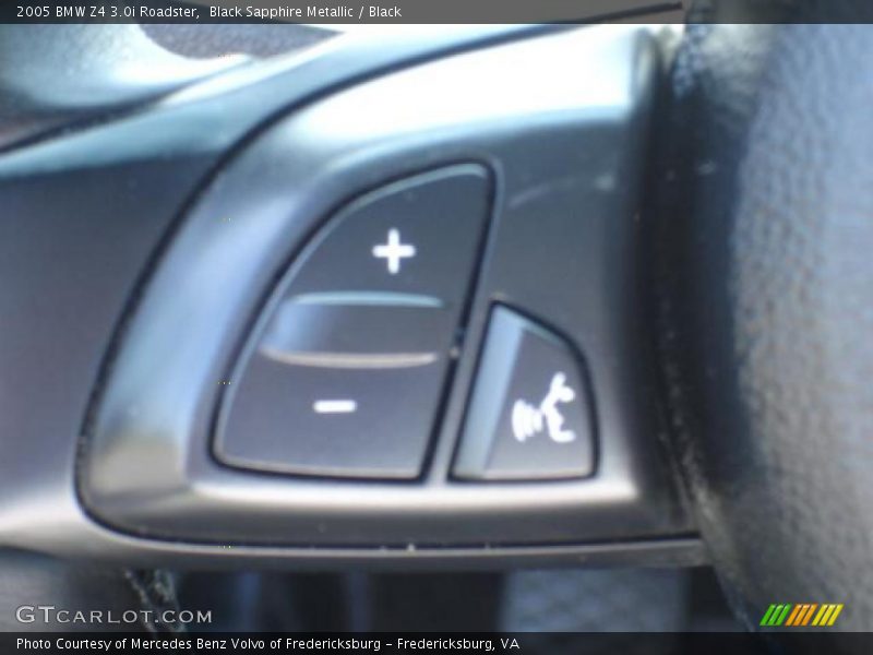 Black Sapphire Metallic / Black 2005 BMW Z4 3.0i Roadster