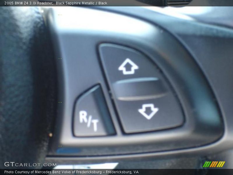 Black Sapphire Metallic / Black 2005 BMW Z4 3.0i Roadster