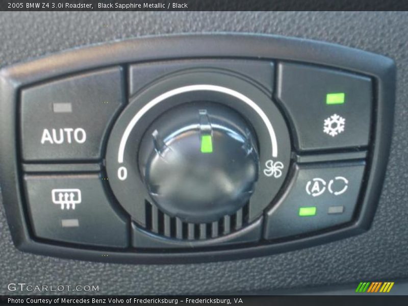 Black Sapphire Metallic / Black 2005 BMW Z4 3.0i Roadster