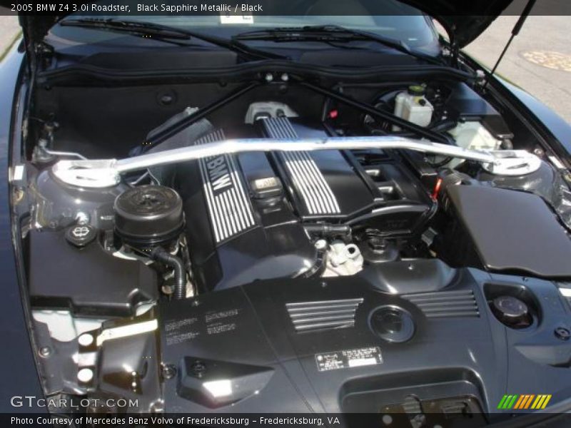 Black Sapphire Metallic / Black 2005 BMW Z4 3.0i Roadster