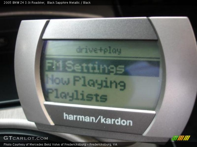 Black Sapphire Metallic / Black 2005 BMW Z4 3.0i Roadster
