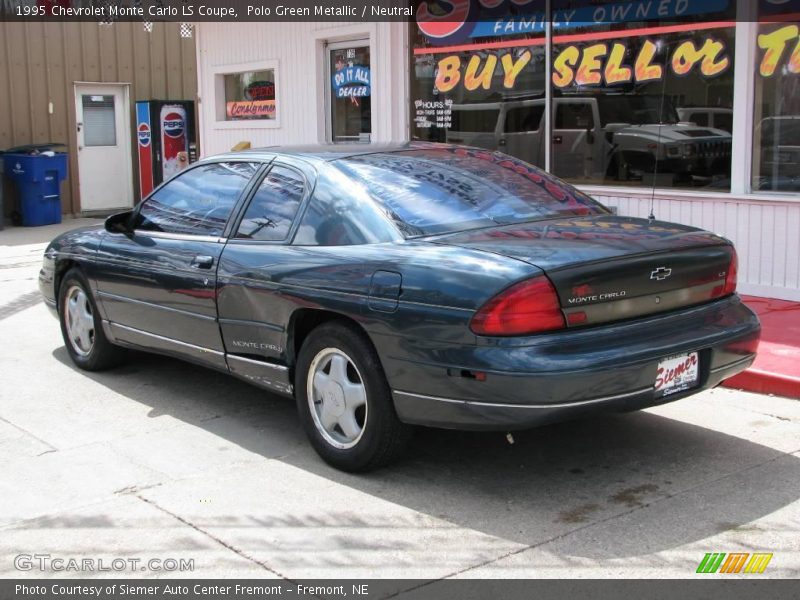Polo Green Metallic / Neutral 1995 Chevrolet Monte Carlo LS Coupe