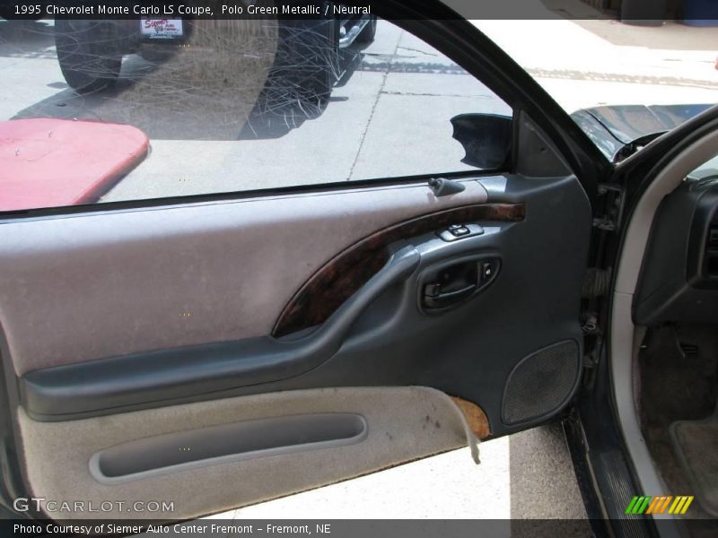 Polo Green Metallic / Neutral 1995 Chevrolet Monte Carlo LS Coupe