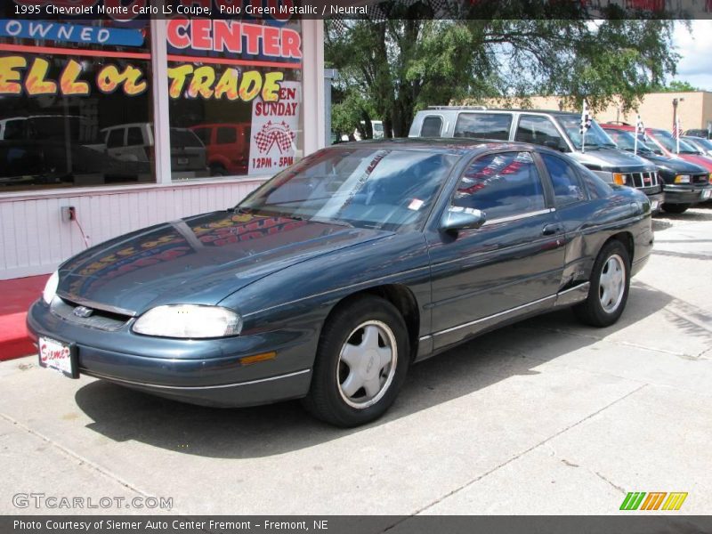 Polo Green Metallic / Neutral 1995 Chevrolet Monte Carlo LS Coupe