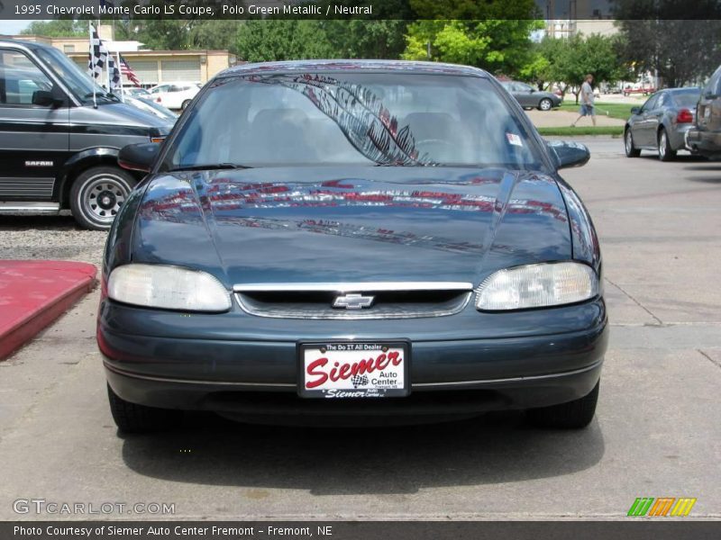 Polo Green Metallic / Neutral 1995 Chevrolet Monte Carlo LS Coupe
