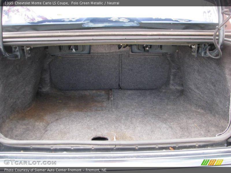 Polo Green Metallic / Neutral 1995 Chevrolet Monte Carlo LS Coupe