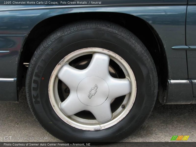 Polo Green Metallic / Neutral 1995 Chevrolet Monte Carlo LS Coupe