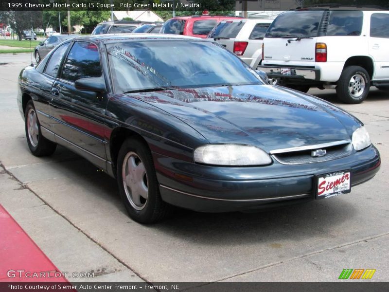 Polo Green Metallic / Neutral 1995 Chevrolet Monte Carlo LS Coupe