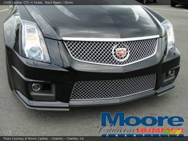 Black Raven / Ebony 2009 Cadillac CTS -V Sedan