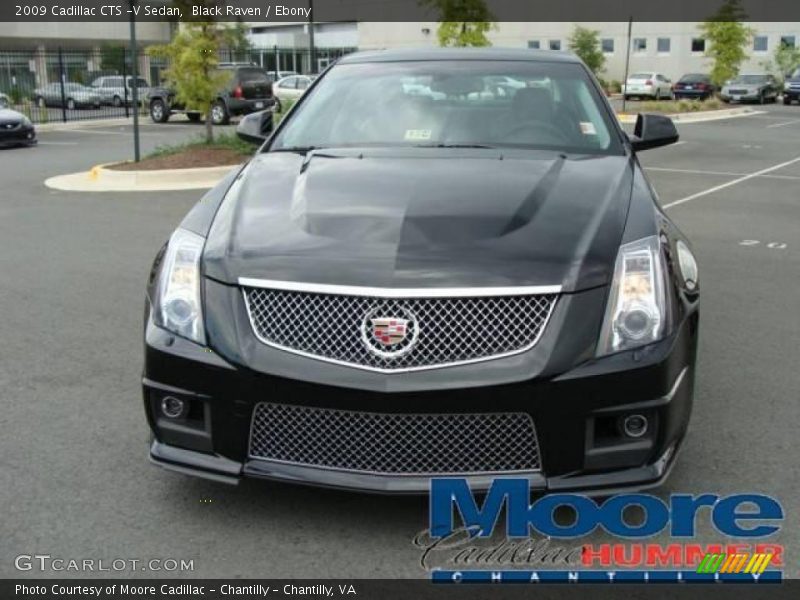 Black Raven / Ebony 2009 Cadillac CTS -V Sedan