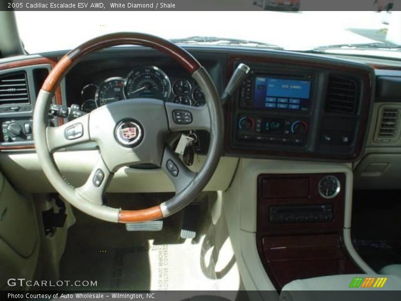 White Diamond / Shale 2005 Cadillac Escalade ESV AWD