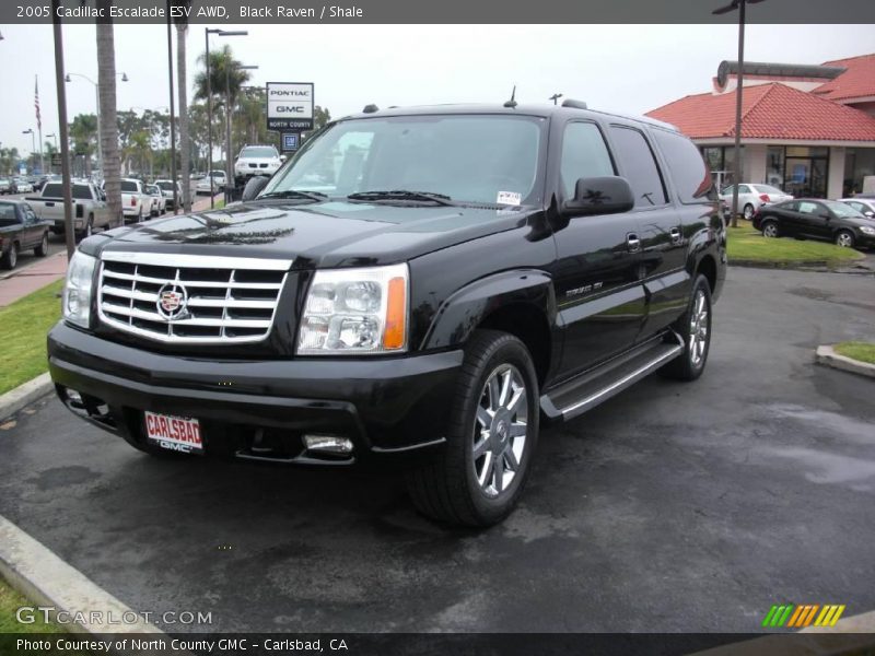Black Raven / Shale 2005 Cadillac Escalade ESV AWD