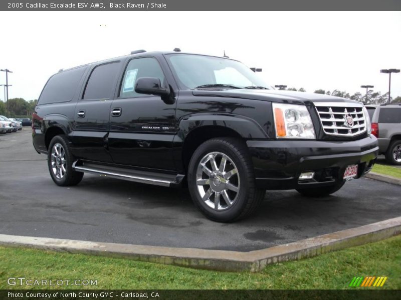 Black Raven / Shale 2005 Cadillac Escalade ESV AWD