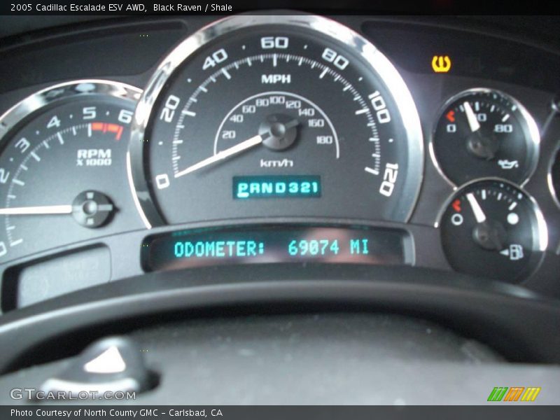 Black Raven / Shale 2005 Cadillac Escalade ESV AWD