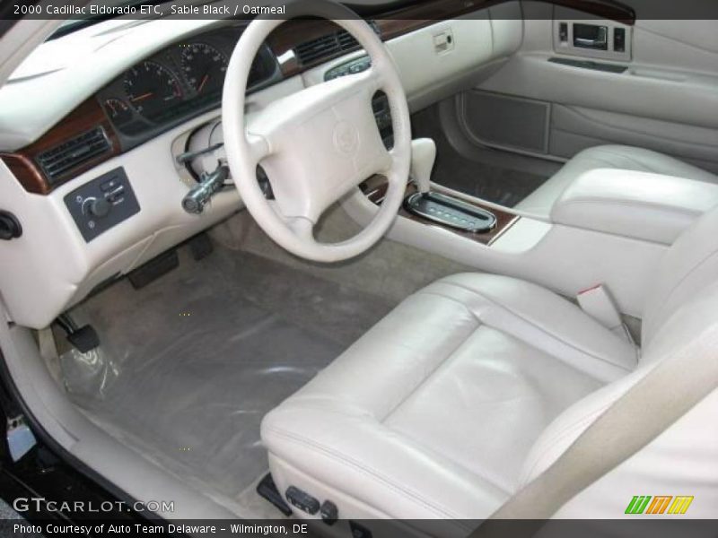 Sable Black / Oatmeal 2000 Cadillac Eldorado ETC