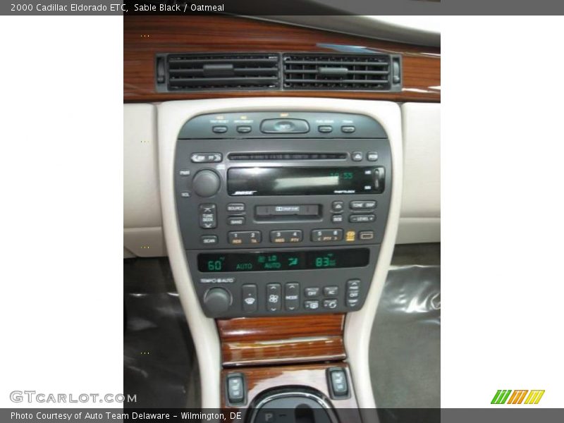 Sable Black / Oatmeal 2000 Cadillac Eldorado ETC