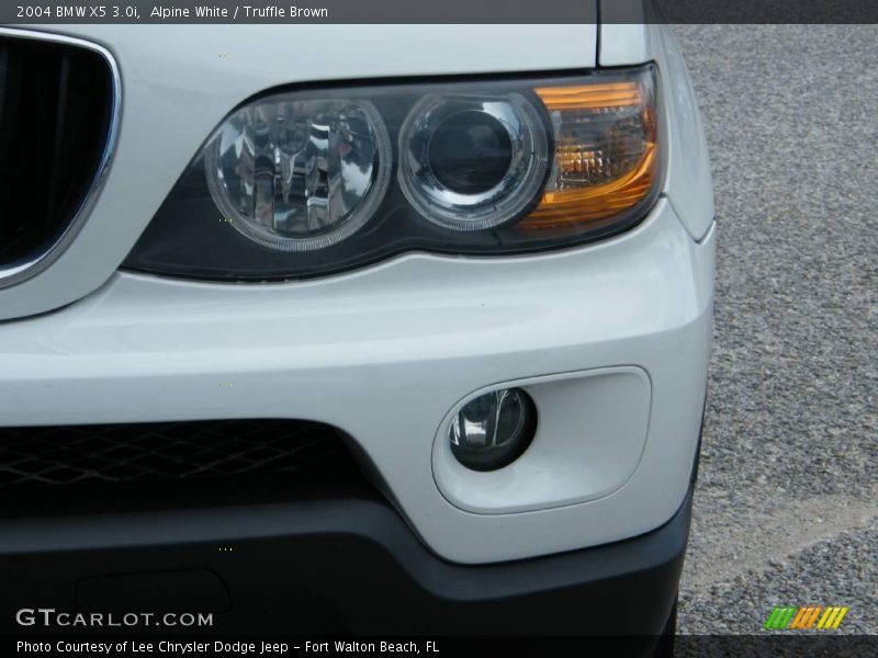 Alpine White / Truffle Brown 2004 BMW X5 3.0i