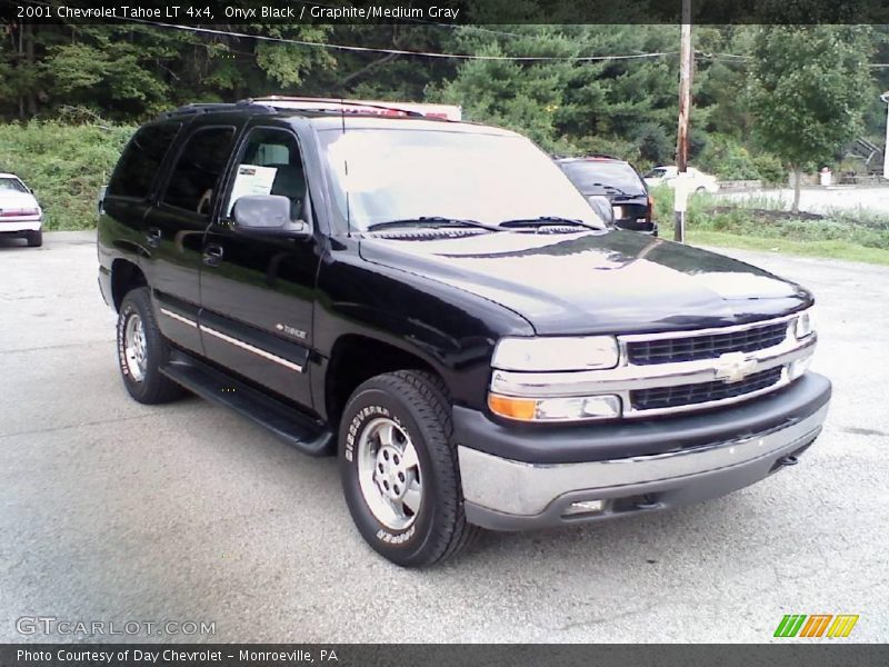 Onyx Black / Graphite/Medium Gray 2001 Chevrolet Tahoe LT 4x4